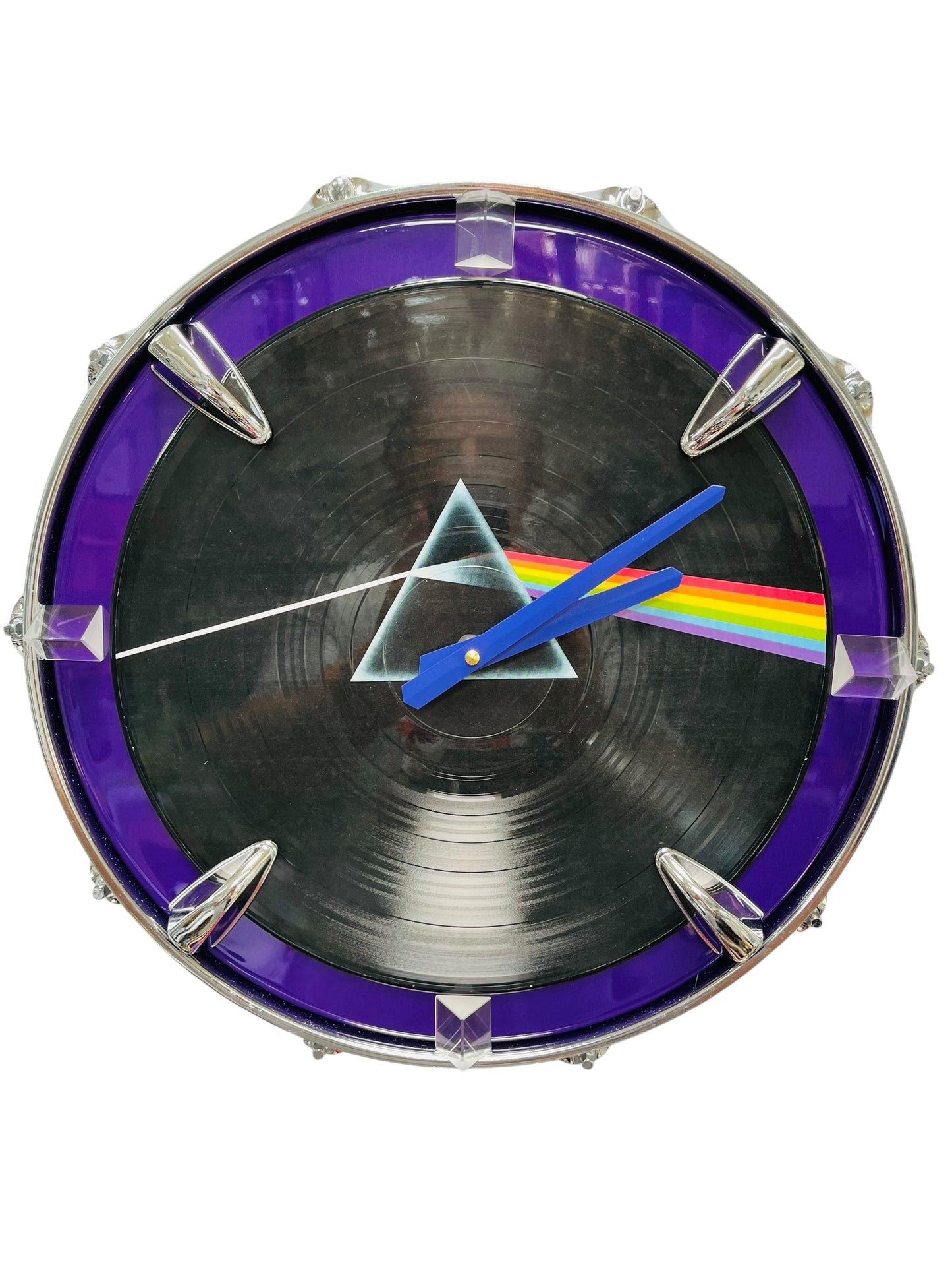 Pink Floyd Snare Drum Picture Disc Wall Clock